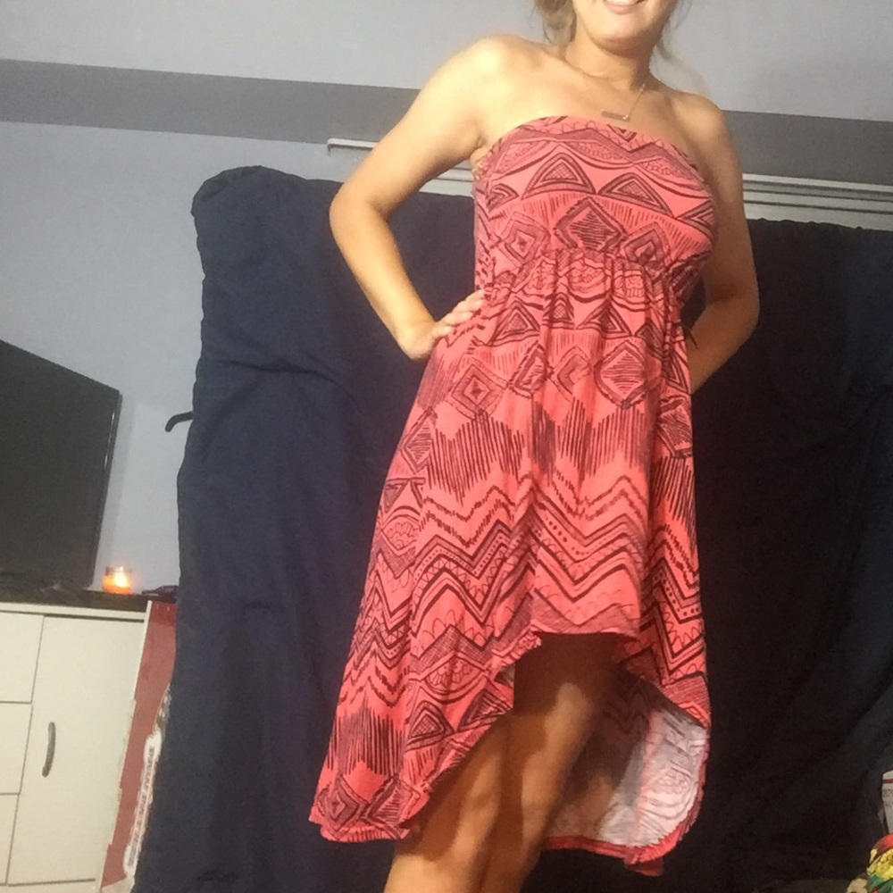 Aztec print dress